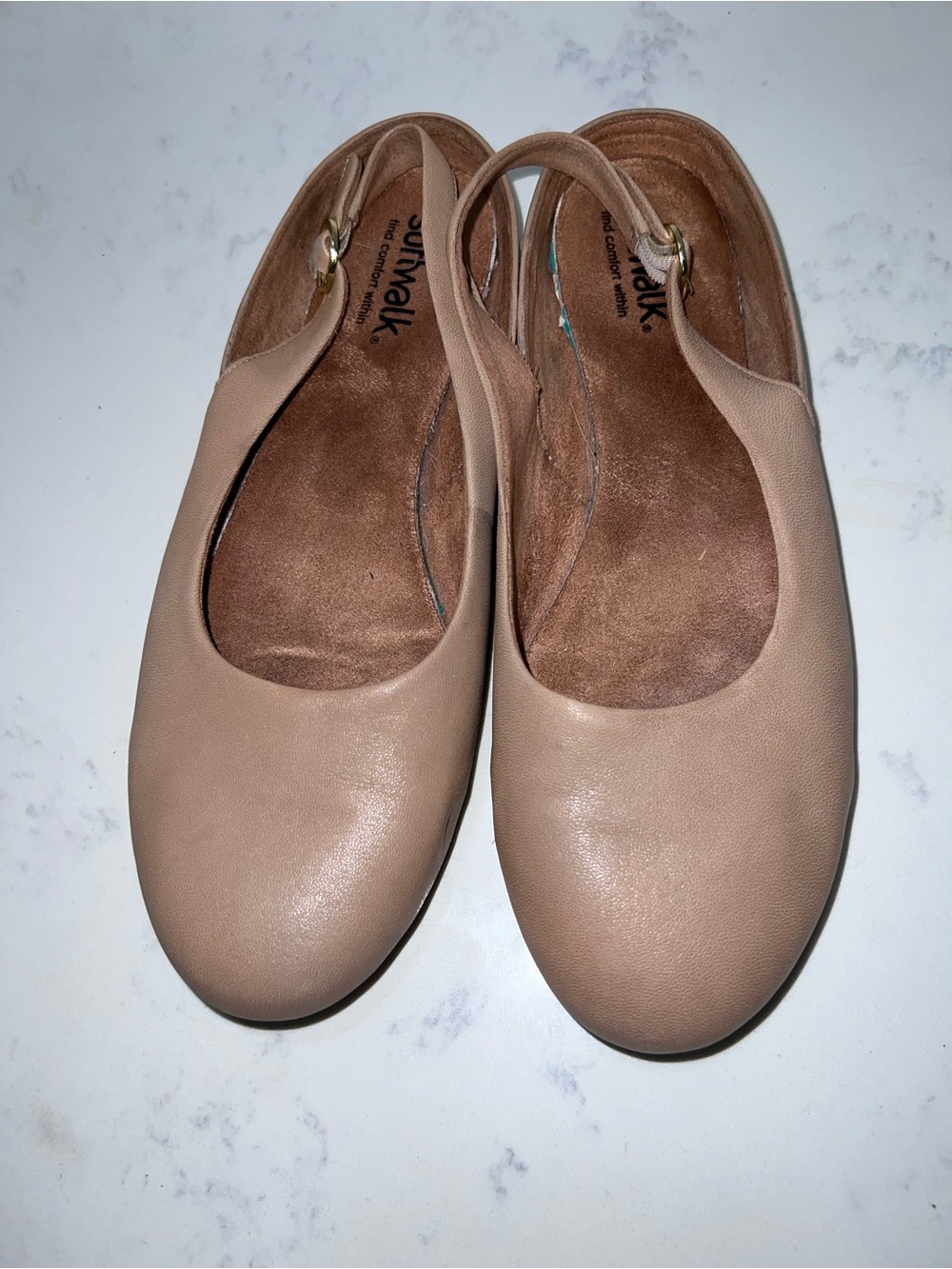 Sorel Women's Slingback Ballet Flats In Beige Tan